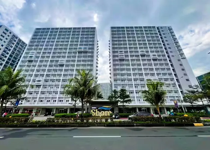 Отель Sly Staycation At Shore Residences Mall Of Манила
