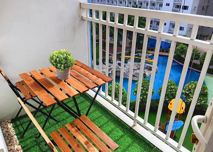 Отель Sly Staycation At Shore Residences Mall Of Манила